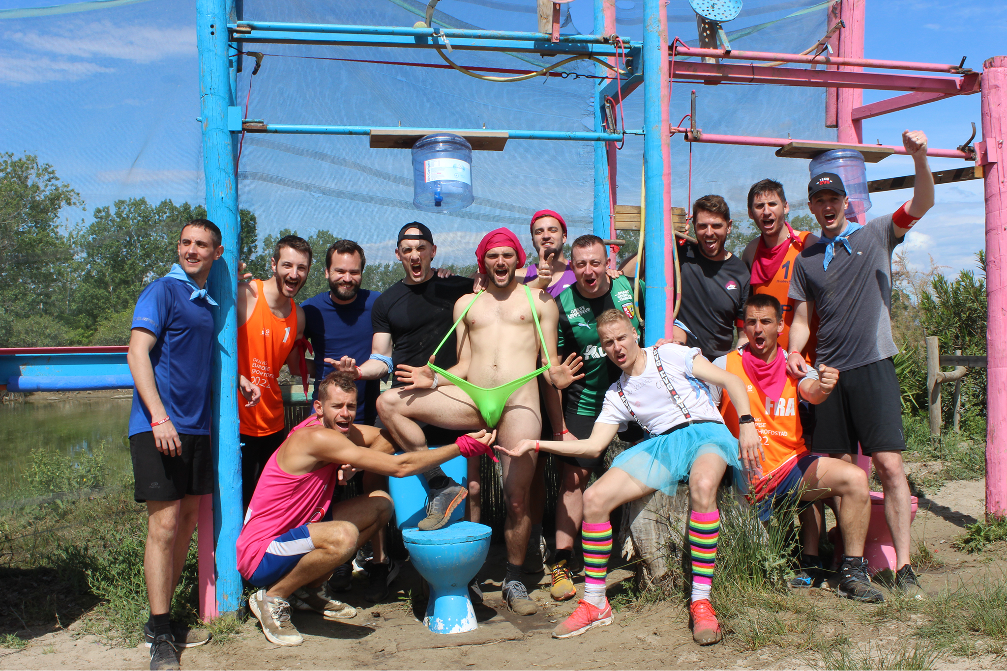 Groupe en activité Camargue Loisirs